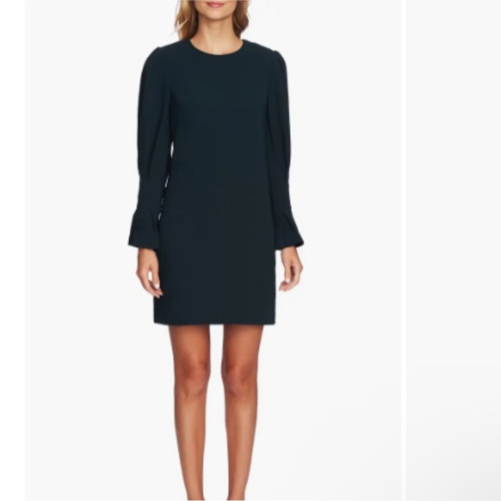 CeCe Women's Long Sleeve Dress - Dark Blue